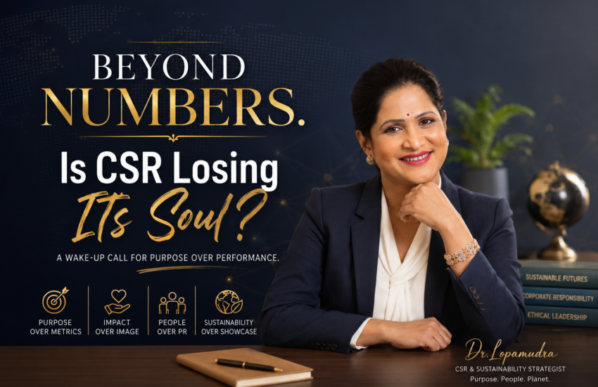 Purpose-driven CSR creates lasting impact when leaders prioritise people, communities and measurable change over visibility.